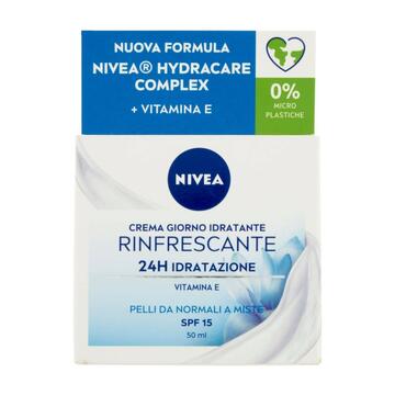 Nivea crema viso idratante Rinfrescante con vitamina E pelli normale e miste 50ML