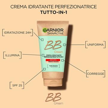Garnier BB Cream crema visto Antirughe Pelle Medio-Chiara... - Marino fa Mercato