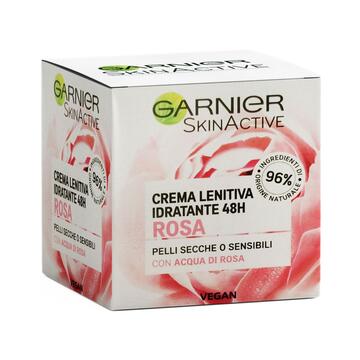 Garnier crema viso idratante lenitiva con acqua di rose pelli secche e sensibili 50ML