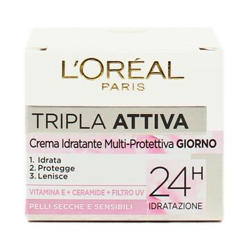 L'Oreal Paris crema idratante giorno Tripla Attiva...