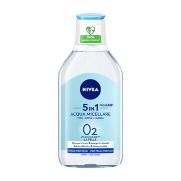 Detergente 3in1 per viso e occhi Nivea micellare idratante con vitamina E per pelli normali 400 Ml