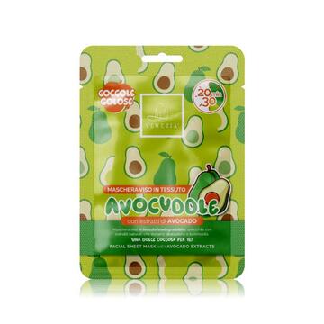 Lady Venezia - Maschera Viso Avocuddle - in Tessuto Antiage Timelessence Marino Fa Mercato