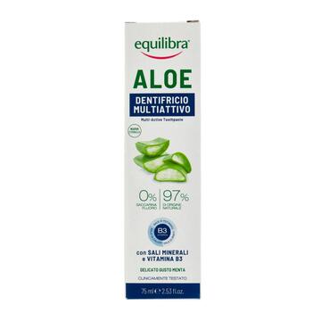 Equilibra aloe vera gel dentifricio a dripla azione