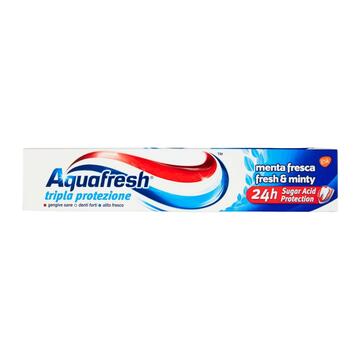 Dentifricio a tripla azione Aquafresh al gusto menta...