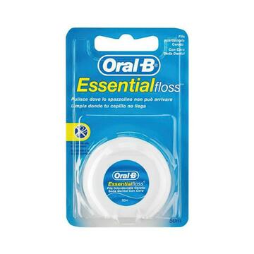 Filo interdentale Oral B essential floss cerato 50MT
