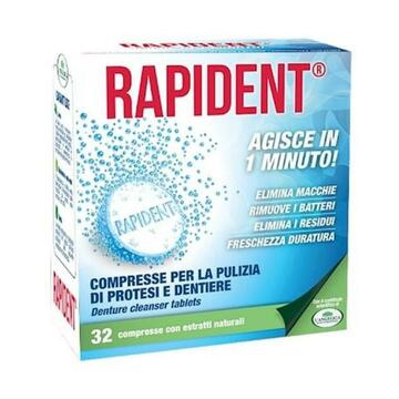 Rapident compresse per la pulizia di protesi dentali...