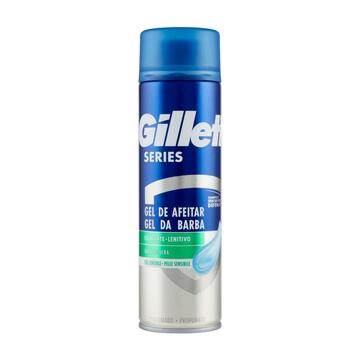 Gillette Series gel da barba con aloe vera per pelli sensibili 200 ML Marino fa Mercato