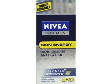 Crema idratante anti-fatica Nivea for men skin energy che rivitalizza contro i segni della fatica 50 Ml