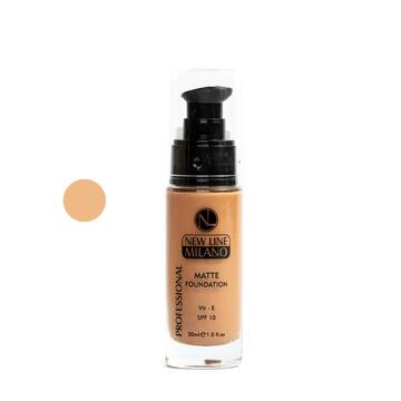 Fondotinta coprente fluido 02 SPF 10 e Vitamina E New Line Milano 30ml