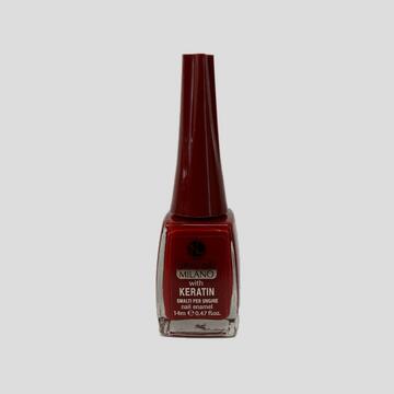 Smalto rosso con keratina 17 New Line Milano