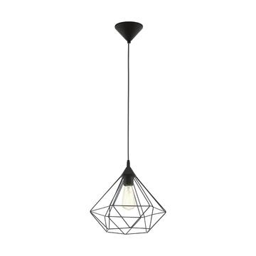 Lampadario a sospenzione Tarbes dimanate in acciaio nero - Eglo