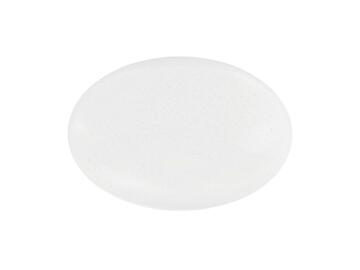 Plafoniera LED Giron da parete effetto cristallo bianco con telecomando 40 cm - Eglo