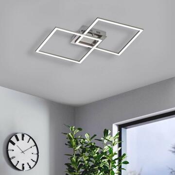 Lampada plafomiera LED Palmalves da parete/soffitto con telecomando 30W bianco - Eglo