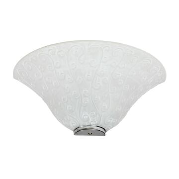 Lampada Applique Ricamo Bianca