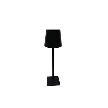Lampada Tavolo Nera 3 modalià luce 3W ricaricabile USB Marino fa Mercato