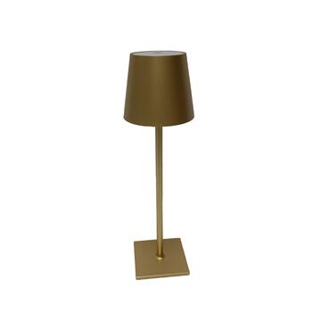 Lampada Tavolo Oro 3 modalià luce 3W ricaricabile...