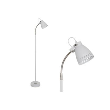 Lampada Piantana Bianca in metallo 33x18x132 cm