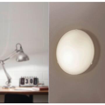 Lampada Planet da parete in acciaio e vetro finitura... - Marino fa Mercato