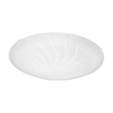 Eglo Plafoniera Applique Margitta in Vetro Decorato da Soffitto Led 96111