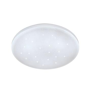 Eglo Plafoniera Applique Frania-s Tonda in Policarbonato Effetto Cristallo da Soffitto LED 7W 33596