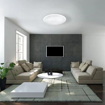 Eglo Plafoniera Applique Frania-s Tonda in Policarbonato Effetto Cristallo da Soffitto LED 7W 33596