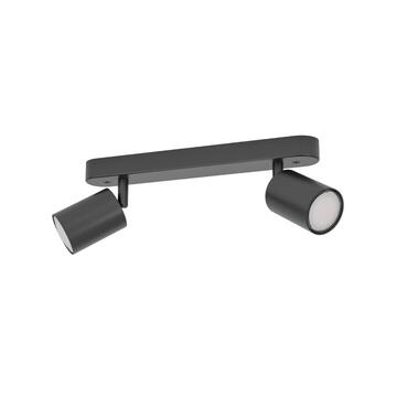 Eglo Plafoniera Reciso E-Spot con 2 Faretti Neri da...