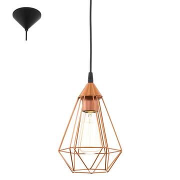 Lampada Tarbes 17,5 cm a sospensione in acciaio color... - Marino fa Mercato
