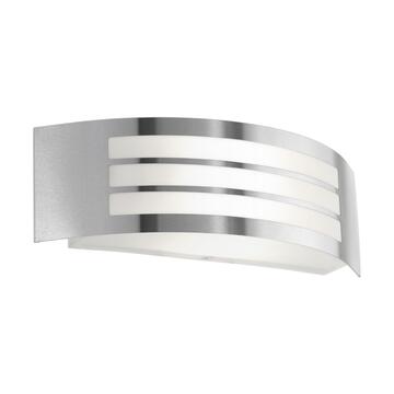 Applique LEIROS inox grigio 1 x 25W E27
