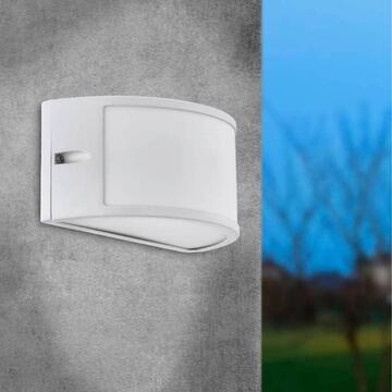 Lampada LED CATAMARCA per esterno, Applique bianca - Eglo