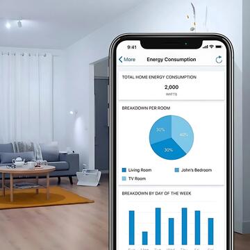 WiZ Plafoniera Adria Smart 32 cm 4000K - Marino fa Mercato