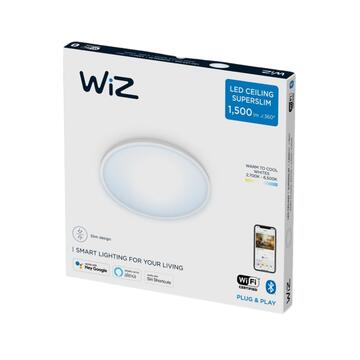 WiZ Plafoniera Superslim Smart 29 cm, WiFi, Luce Bianca...