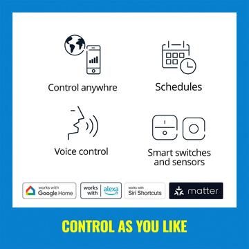 WiZ Faretto Nero 2 Luci Smart, Wifi, Controllo Vocale,... - Marino fa Mercato