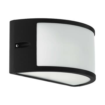 Lampada LED da parete esterna Catamarca Applique nero... - Marino fa Mercato