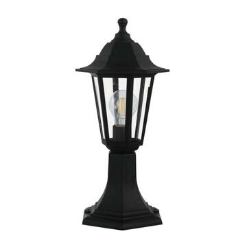 Lampioncino luce basso Duanera E27 28W nero