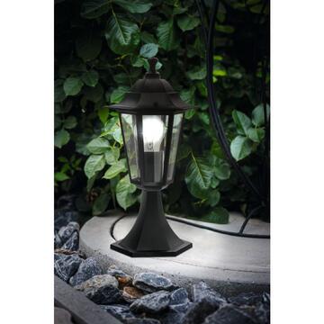 Lampioncino luce basso Duanera E27 28W nero - Marino fa Mercato