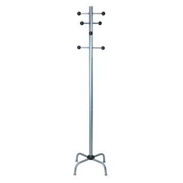 Attaccapanni regolabile in metallo silver con 8 ganci