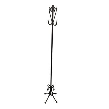 Attacapanni Nero in metallo h 180 cm