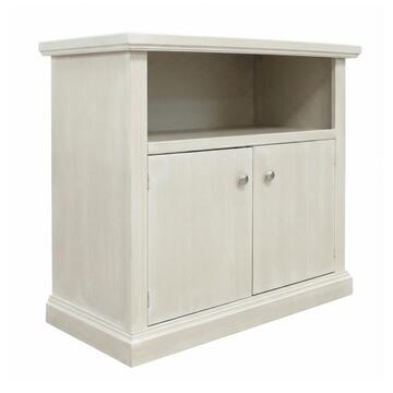 Mobile Porta TV Setà Decapè con Vano a Giorno + Scomparto Chiuso - Arte Povera - 87x40 h78 cm - Made in Italy Marino Fa Mercato