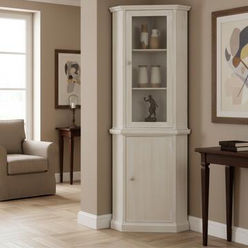 Mobiletto Angolare con Alzata Seta Decapè - Arte Povera... - Marino Fa Mercato