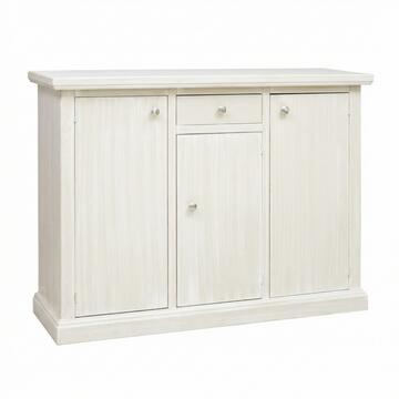 Credenza Classica 3 Ante + 1 Cassetto Seta Decapè...