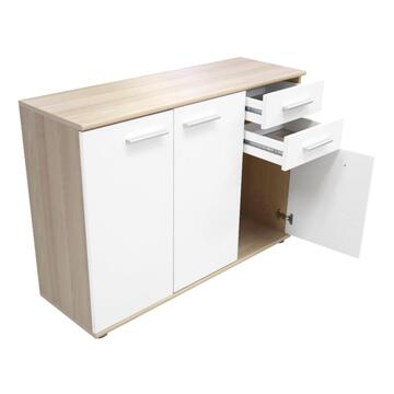Madia Moderna Oslo 3 Ante + 2 Cassetti, 103x34 h 74cm,... - Marino fa Mercato