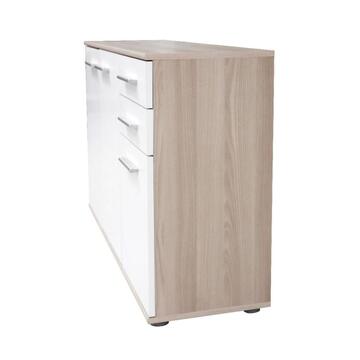 Madia Moderna Oslo 3 Ante + 2 Cassetti, 103x34 h 74cm,... - Marino fa Mercato
