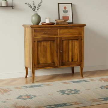 Credenza Classica 2 Ante + 2 Cassetti in Legno Massello... - Marino fa Mercato