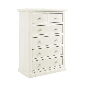 Cassettiera Cinquino 6 Cassetti Seta Decapè - Arte Povera - 70x40 h100 cm - per Camera da Letto - Made in Italy Marino Fa Mercato