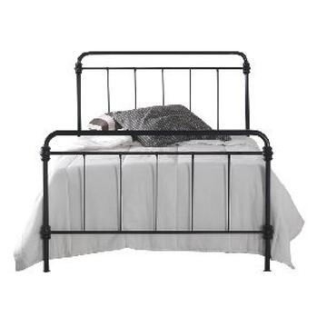 Letto Classico Piper Piazza 1/2 in Metallo Nero Opaco... - Marino fa Mercato