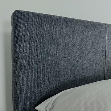 Letto matrimoniale moderno Yoko grigio scuro con contenitore... - Marino fa Mercato