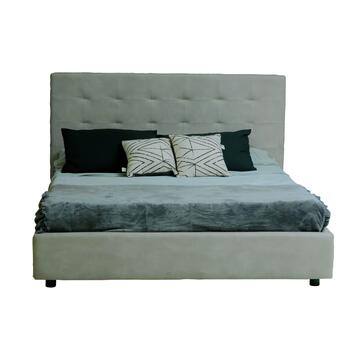 Letto matrimoniale Sunny con contenitore - Beige Marino fa Mercato