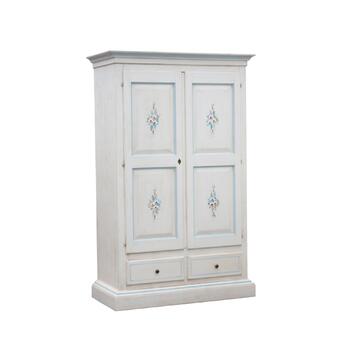 Armadio classico dritto 2 ante + 2 cassetti, bianco... - Marino fa Mercato