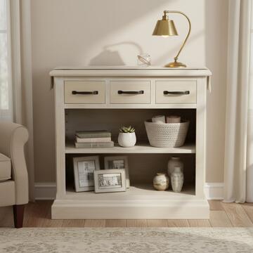 Mobile a Giorno Classico con 3 Cassetti in Legno Massello... - Marino fa Mercato