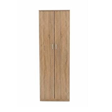 Armadio Moderno Salvaspazio Rovere 60x42 h180 cm con...